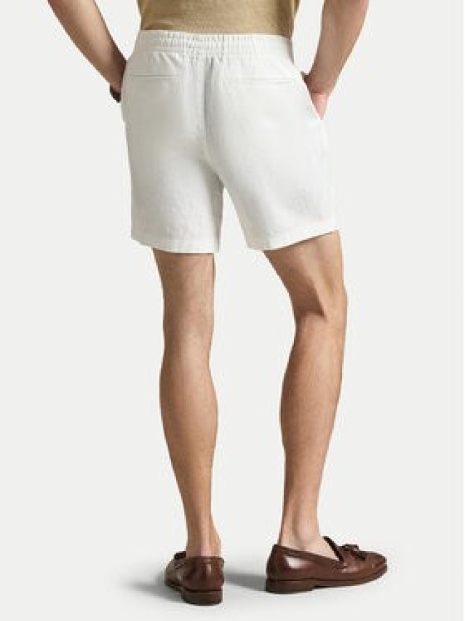 Polo Ralph Lauren Szorty materiałowe 710P08205501 Biały Regular Fit