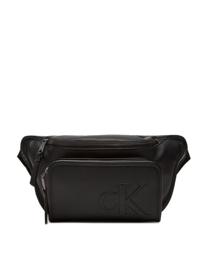 Calvin Klein Nerka Sculpted Impression Waistbag 38 LV04G3160G Czarny