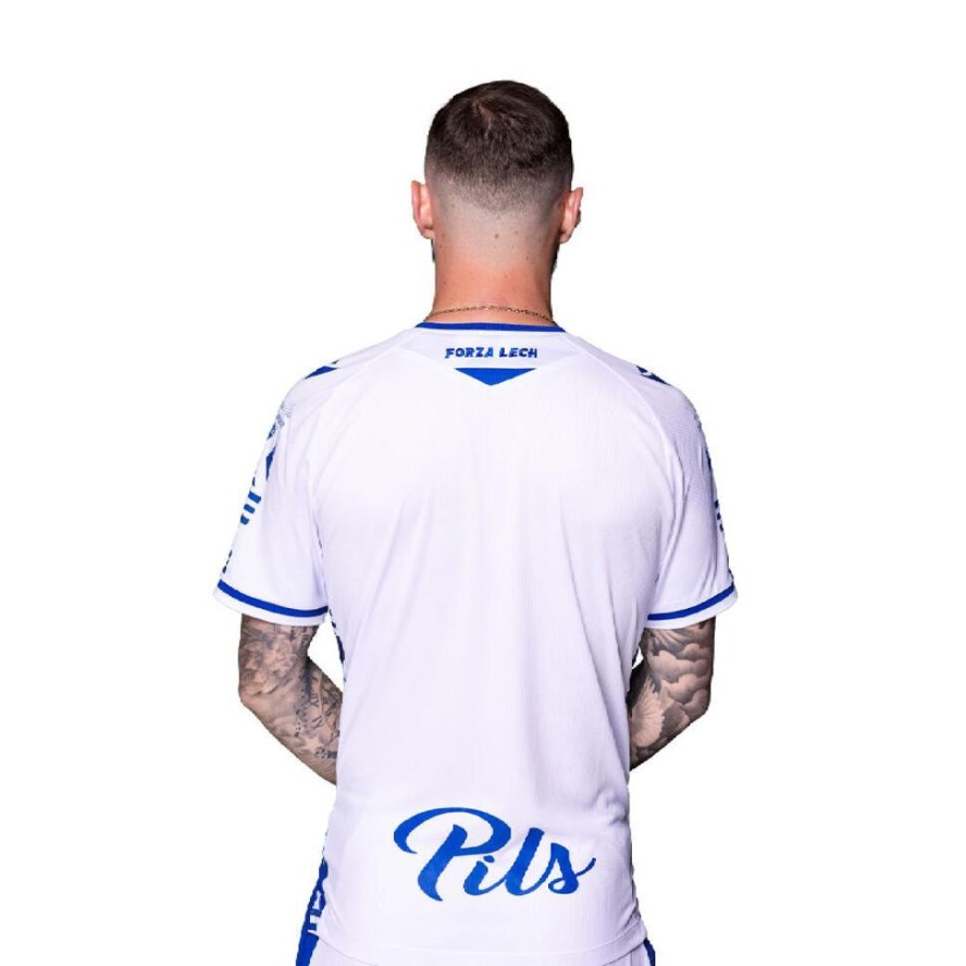Koszulka Meczowa Away Lech 25-26 Niebieska