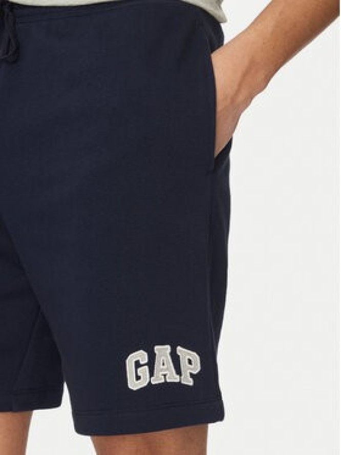 Gap Szorty sportowe 866651-03 Granatowy Regular Fit