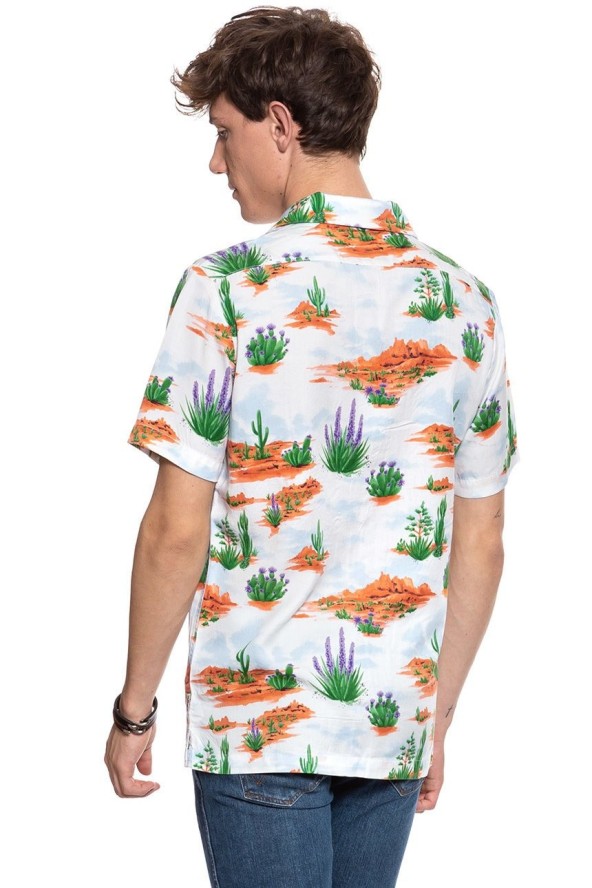 KOSZULA WRANGLER SS RESORT GLOW ORAN W59076H48 112129662