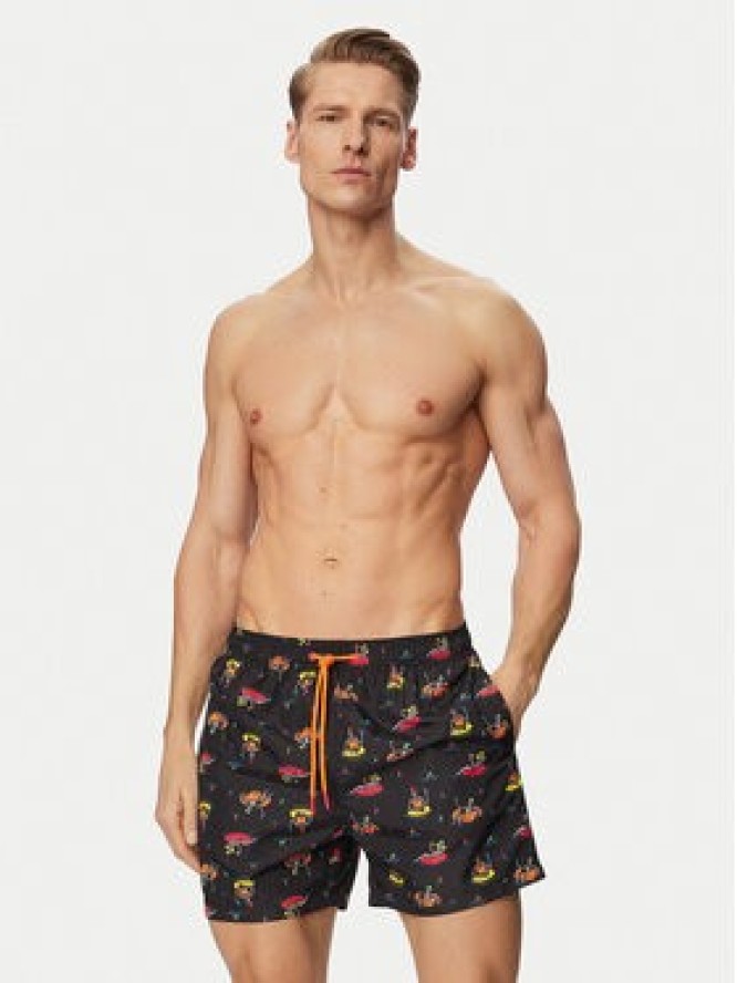 Ysabel Mora Szorty kąpielowe 90408 Czarny Regular Fit