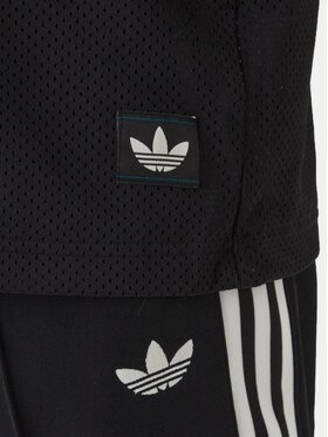 adidas Longsleeve JV8467 Zielony Loose Fit