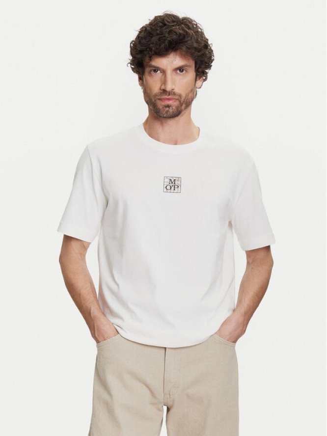 Marc O'Polo T-Shirt 524 2012 51298 Biały Regular Fit