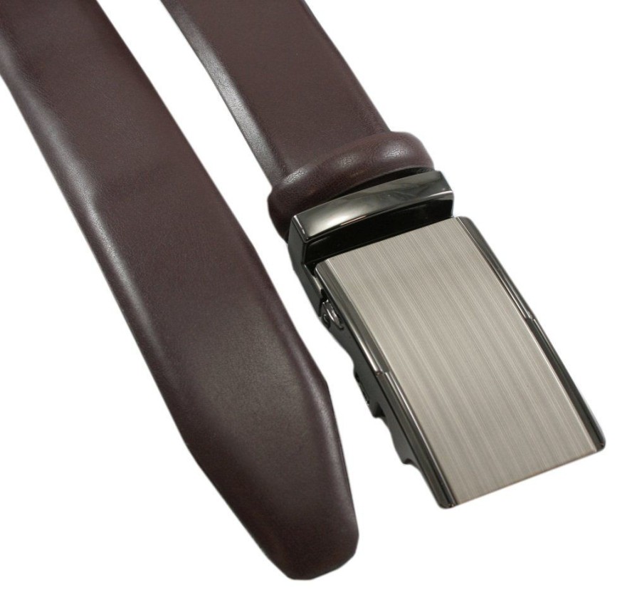 Pasek Automatyczny - Skóra Naturalna - His Story - Orzechowy Brąz