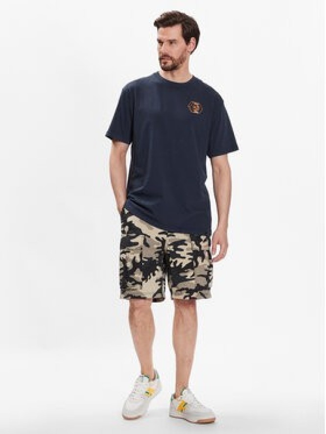 DC Shoes T-Shirt Quality Goods ADYZT05235 Granatowy Relaxed Fit