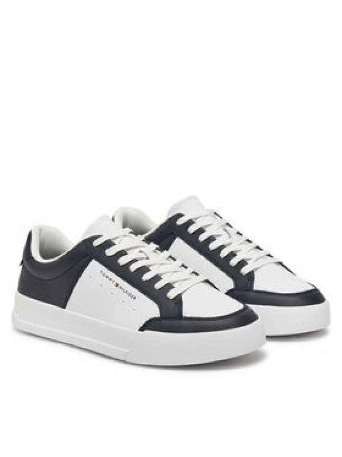 Tommy Hilfiger Sneakersy Th Court Mix Lth FM0FM05489 Kolorowy