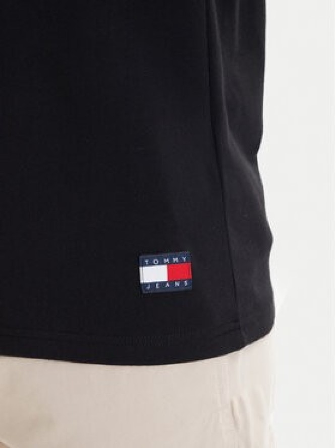 Tommy Jeans T-Shirt DM0DM22551 Czarny Regular Fit