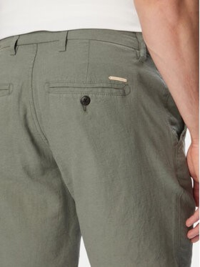 Jack & Jones Szorty materiałowe Stace Summer 12248627 Khaki Regular Fit