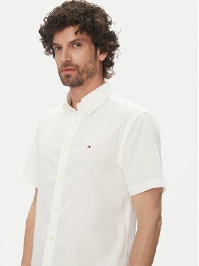 Tommy Hilfiger Koszula MW0MW37584 Biały Regular Fit