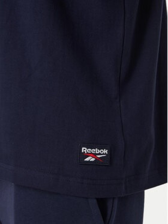 Reebok T-Shirt Nico RK25724CCM Granatowy Regular Fit