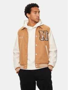 Jack & Jones Kurtka bomber Carter 12260455 Beżowy Regular Fit