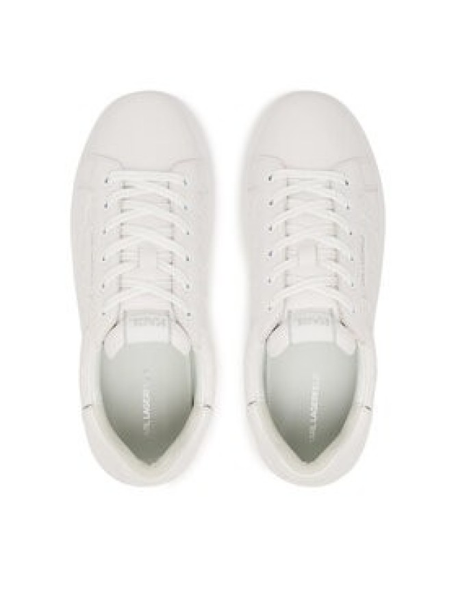 KARL LAGERFELD Sneakersy KL52549T Biały