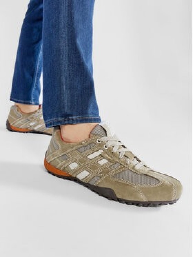 Geox Półbuty U Snake K U4207K 02214 C0845 Beżowy
