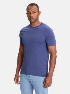 United Colors Of Benetton T-Shirt 3U53J1F15 Niebieski Regular Fit