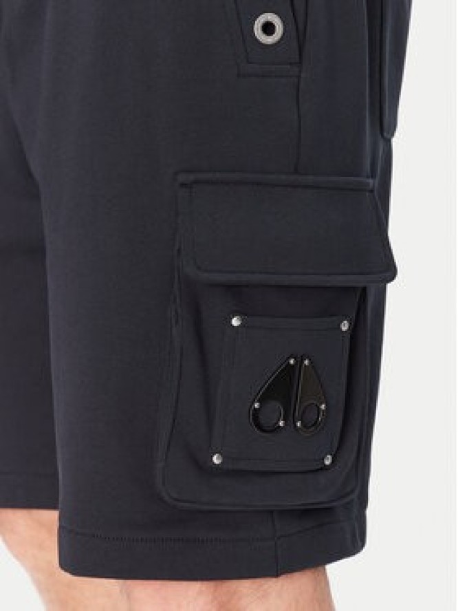 Moose Knuckles Szorty sportowe Hartsfield M14MR794 Granatowy Regular Fit