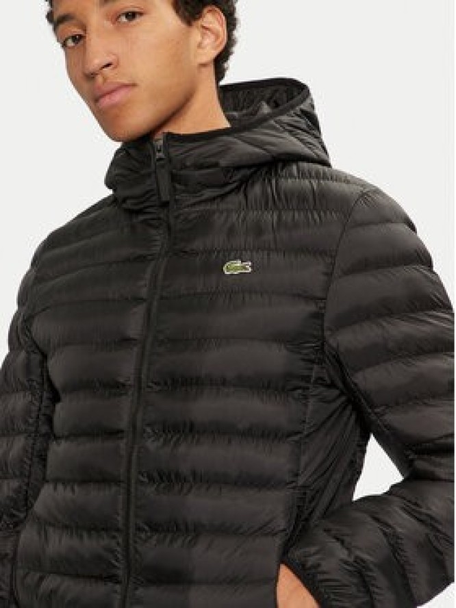 Lacoste Kurtka przejściowa BH2909 Czarny Regular Fit