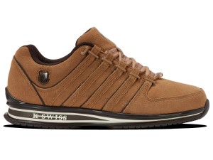 Buty - lifestyle - męskie - RINZLER - zamsz, brązowe