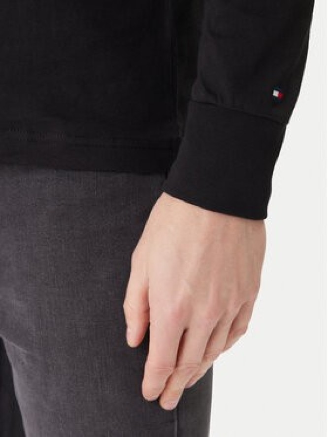 Tommy Hilfiger Longsleeve Brand Love Ls Tee MW0MW41454 Czarny Slim Fit