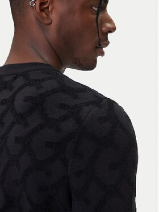 Guess Sweter M5BR19 Z0470 Czarny Regular Fit