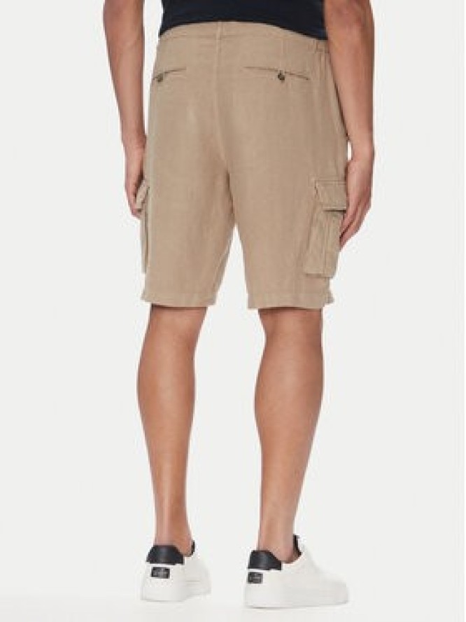 Aeronautica Militare Szorty materiałowe 251BE254CT3508 Beżowy Regular Fit