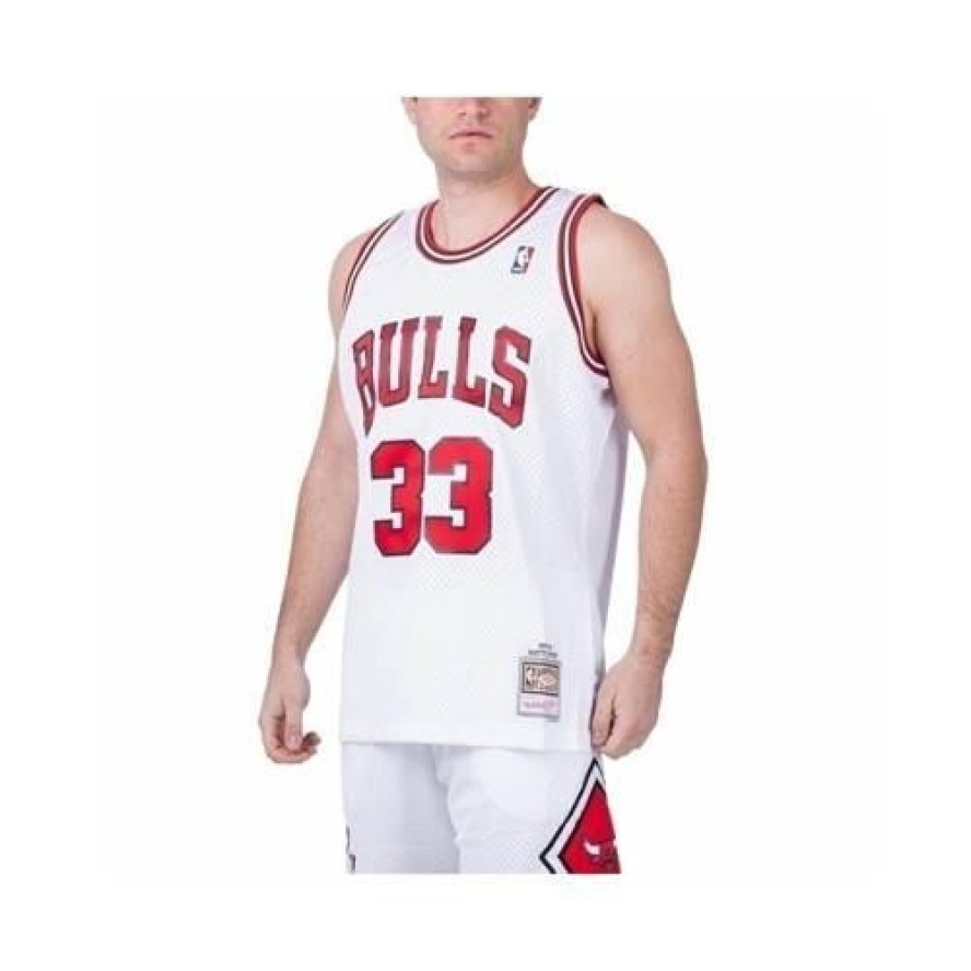 Koszulka sportowa męska Mitchell & Ness Chicago Bulls Nba Home