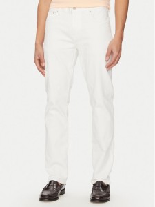 Tommy Hilfiger Jeansy Denton MW0MW38812 Biały Straight Fit