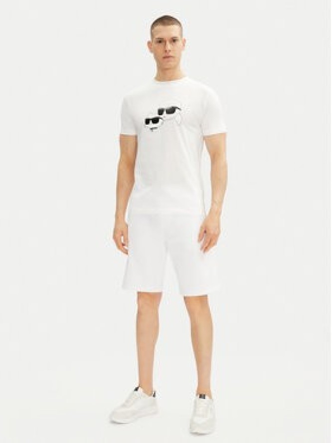 KARL LAGERFELD T-Shirt 755061 552241 Biały Regular Fit