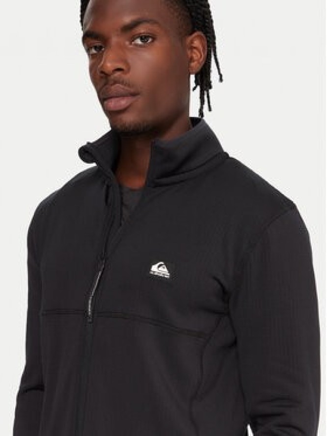 Quiksilver Bluza techniczna Steep Point EQYPF03078 Czarny Slim Fit