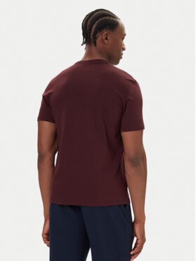 Calvin Klein T-Shirt Logo 30s LV04LD230G Bordowy Relaxed Fit