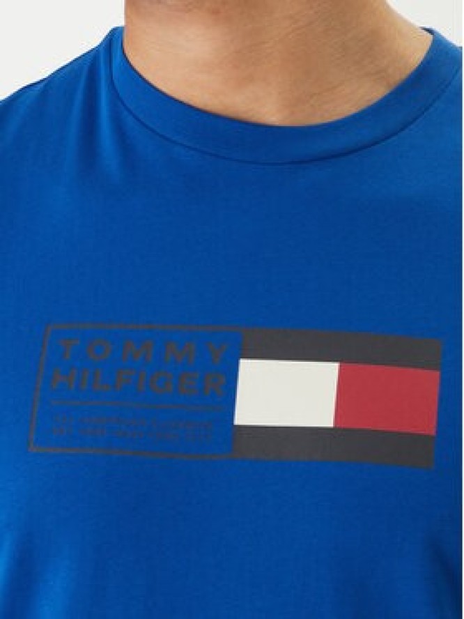 Tommy Hilfiger T-Shirt Brand Love Box MW0MW42366 Niebieski Regular Fit