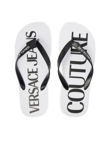 Versace Jeans Couture Japonki 80YA3SQ7 ZSS81 Biały