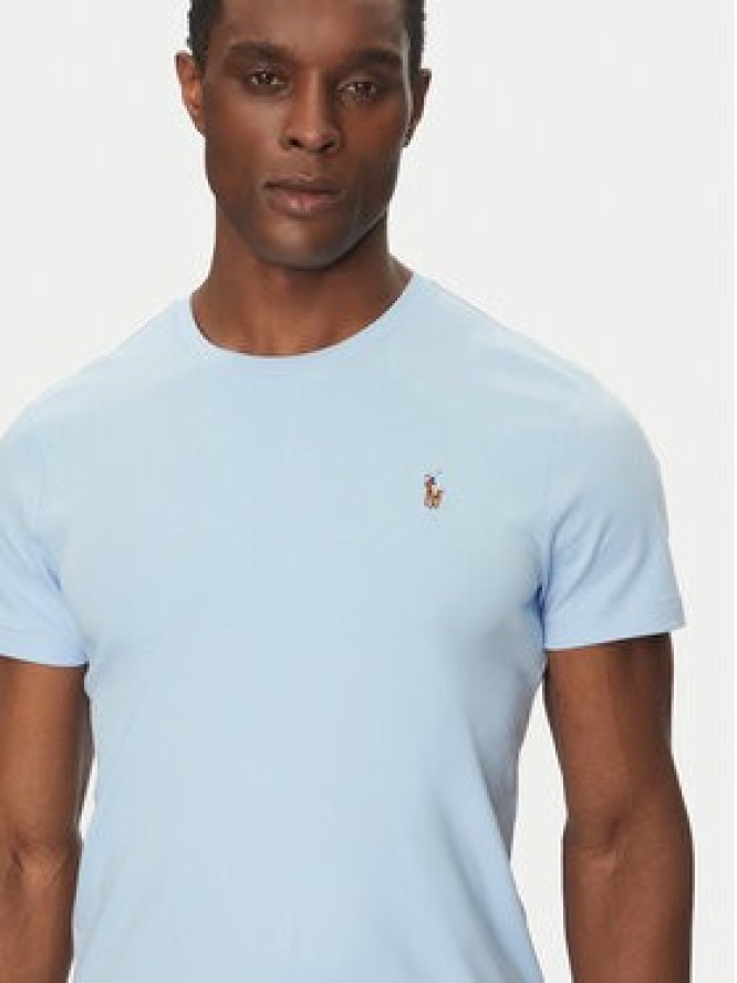 Polo Ralph Lauren T-Shirt Classics 710740727 Błękitny Slim Fit