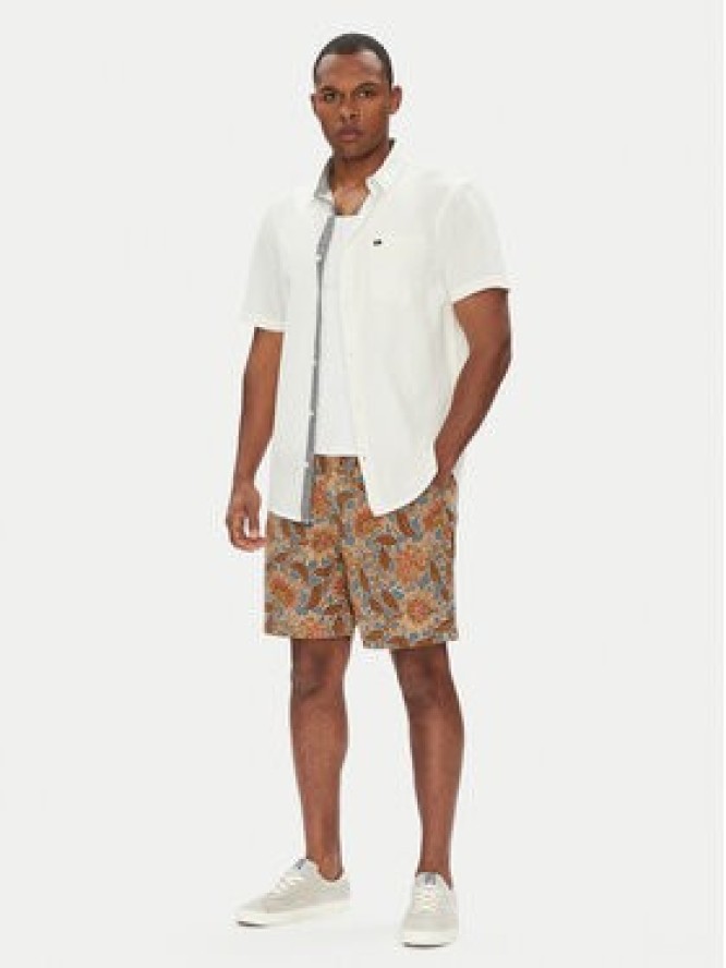 Quiksilver Koszula Time Box EQYWT04622 Biały Regular Fit