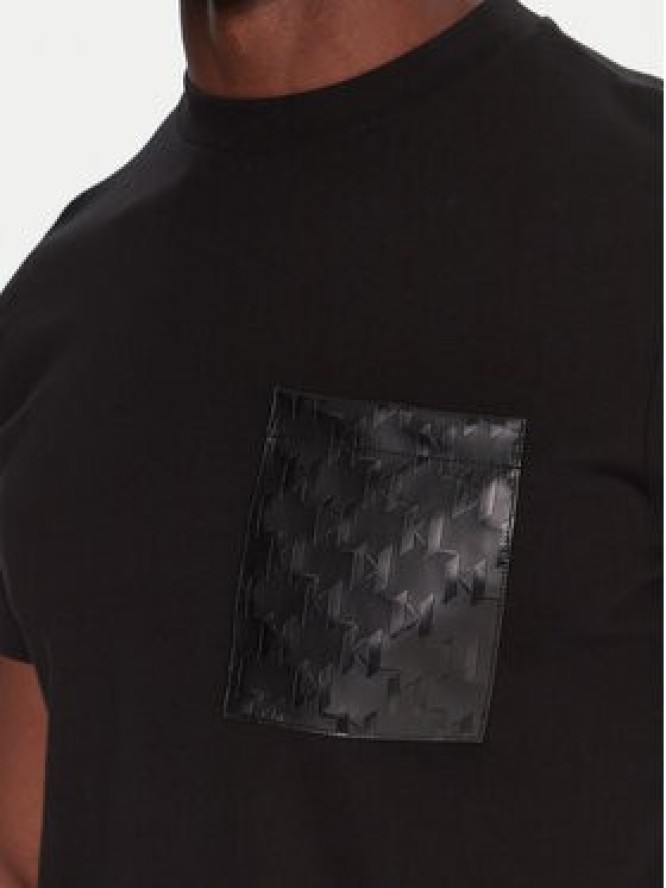 KARL LAGERFELD T-Shirt 755047 554225 Czarny Regular Fit