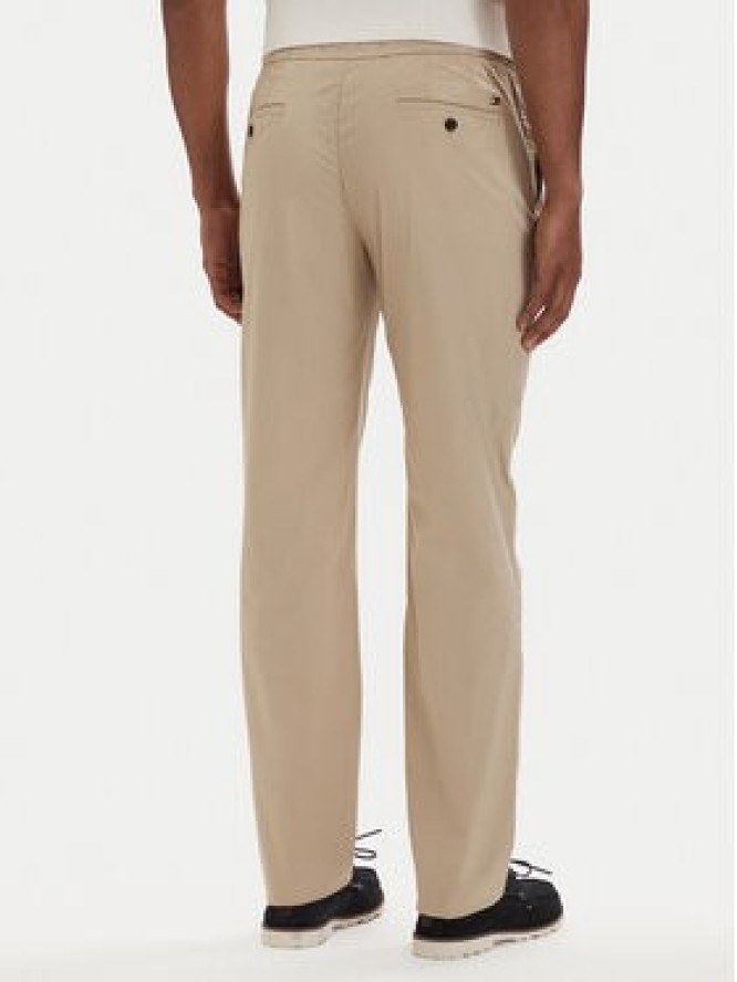 Tommy Hilfiger Chinosy Denton MW0MW42340 Beżowy jasny Slim Fit