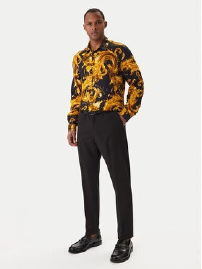 Versace Jeans Couture Koszula 80GAL2R0 NS757 Czarny Regular Fit