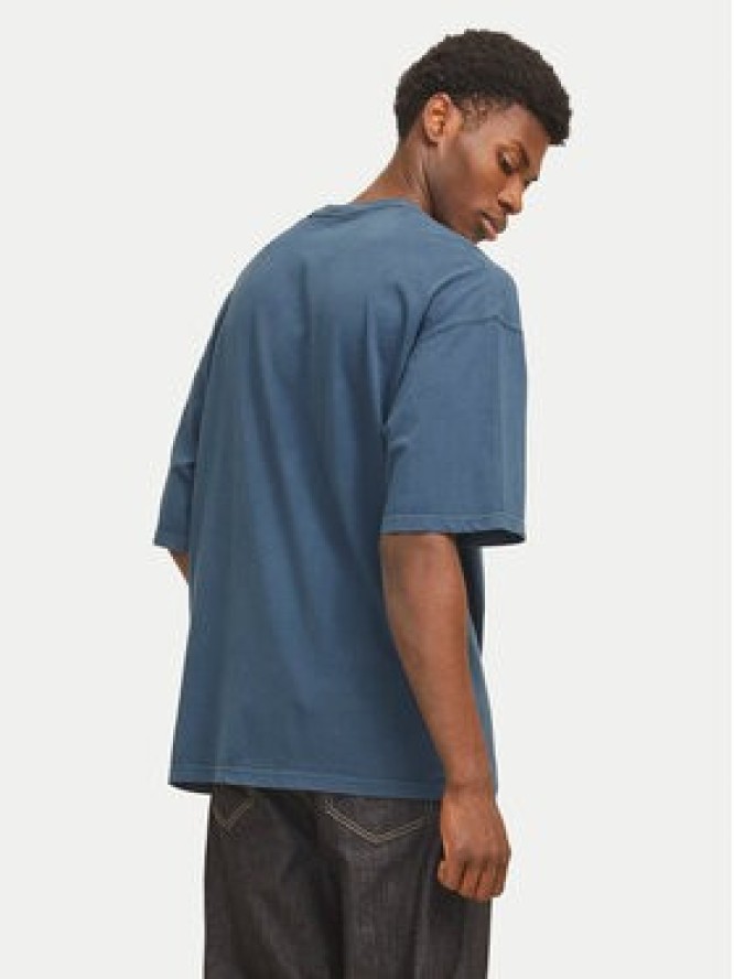Jack & Jones T-Shirt Charge 12268270 Niebieski Oversize