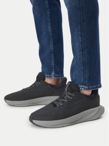 Clarks Sneakersy Pace Move 26186613 Granatowy