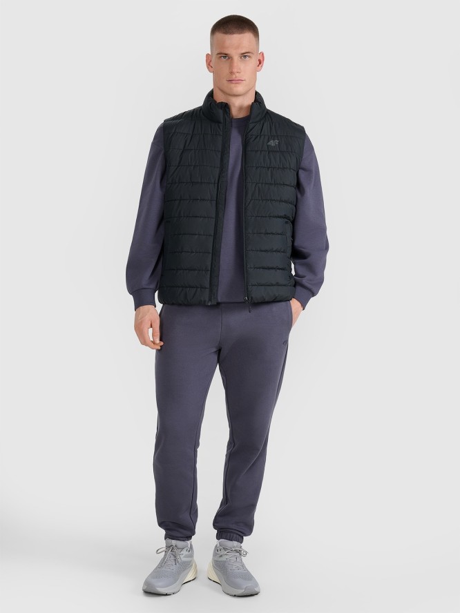 4F Bezrękawnik puchowy z wypełnieniem syntetycznym męski - czarny S