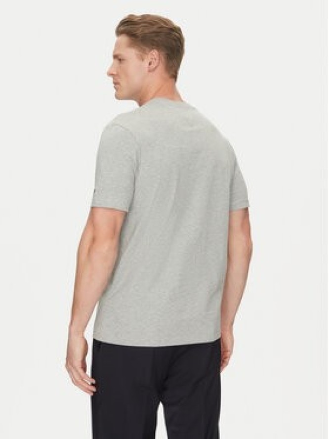 Tommy Hilfiger T-Shirt Script Logo MW0MW33691 Szary Regular Fit
