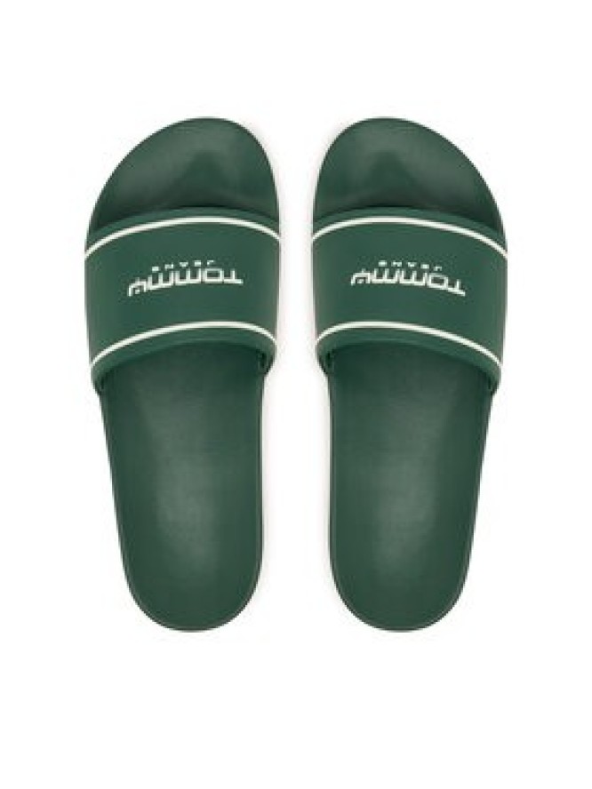Tommy Jeans Klapki Tjm Summer Sandal 26.2 EM0EM01723 Zielony