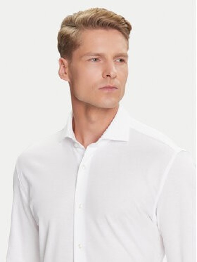 BOSS Koszula P-Hank 50527675 Biały Slim Fit
