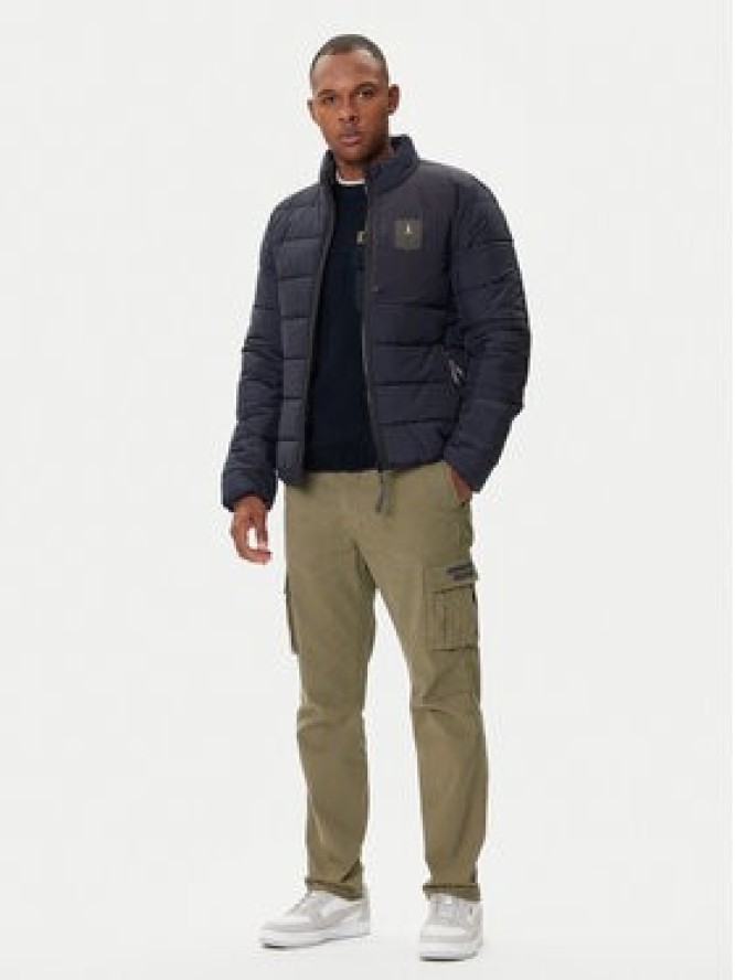 Aeronautica Militare Kurtka przejściowa 252AB3022UCT04214 Granatowy Regular Fit