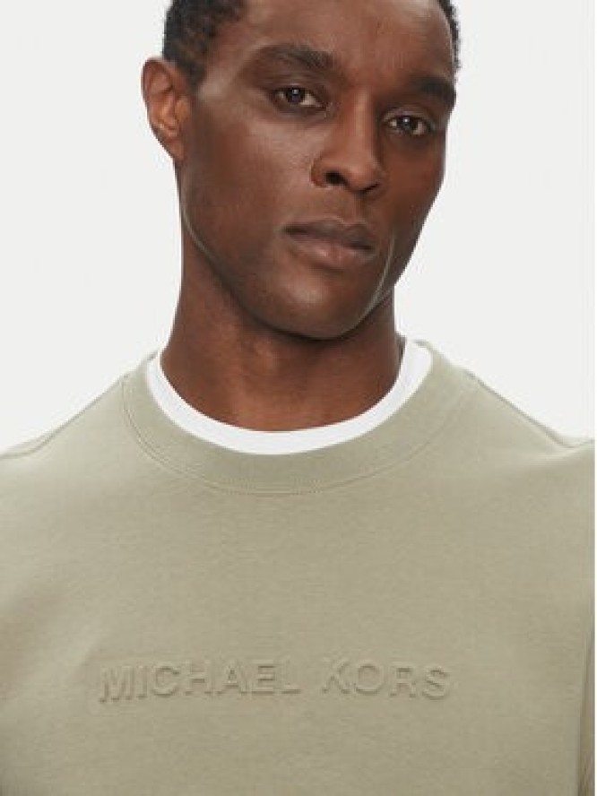 Michael Kors Bluza CF4528J5MF Beżowy Regular Fit