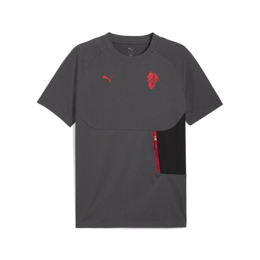 Męska koszulka AC Milan PUMATECH z kieszenią PUMA