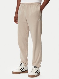 adidas Spodnie dresowe Trefoil Essentials French Terry KT2454 Beżowy Regular Fit