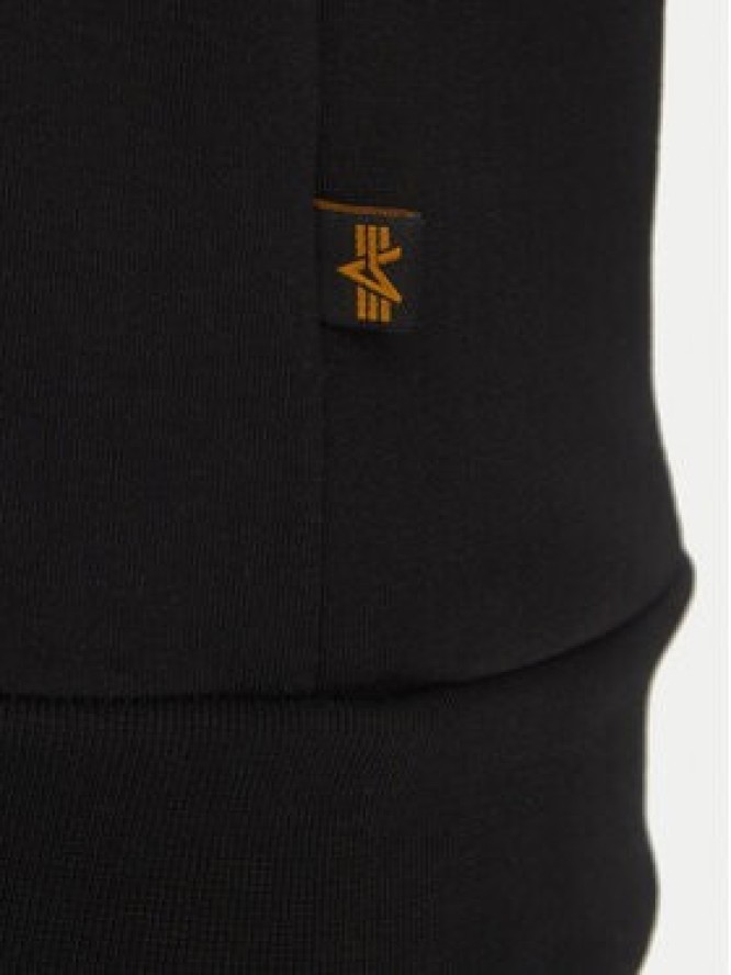 Alpha Industries Bluza Small Logo 156305 Czarny Regular Fit