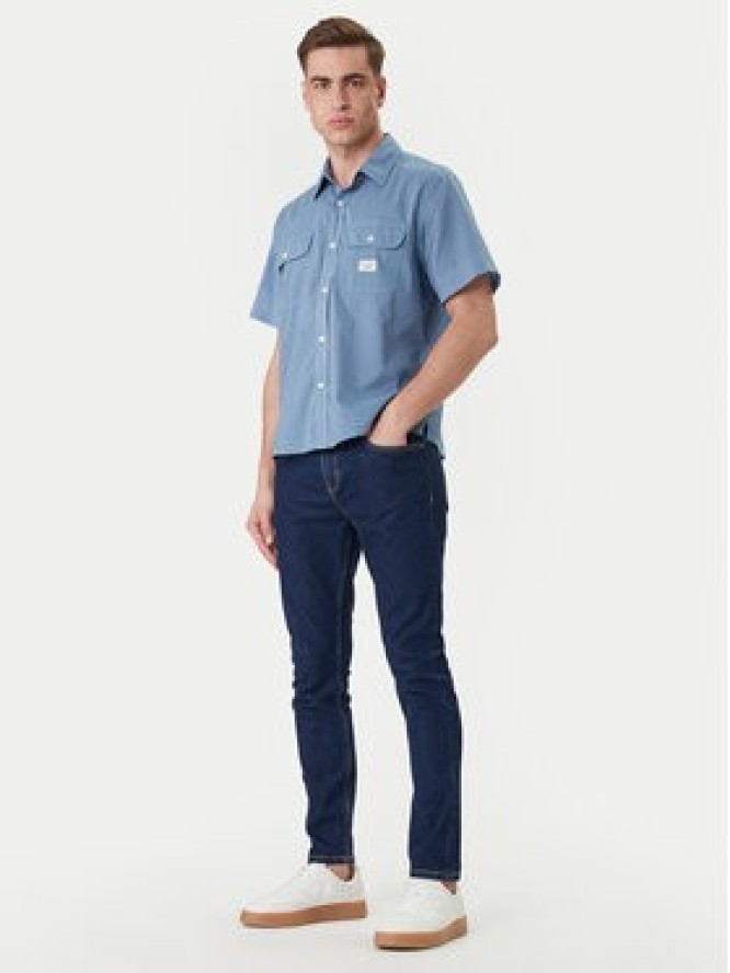 Guess Jeans Jeansy M6RA0F D6326 Granatowy Regular Fit