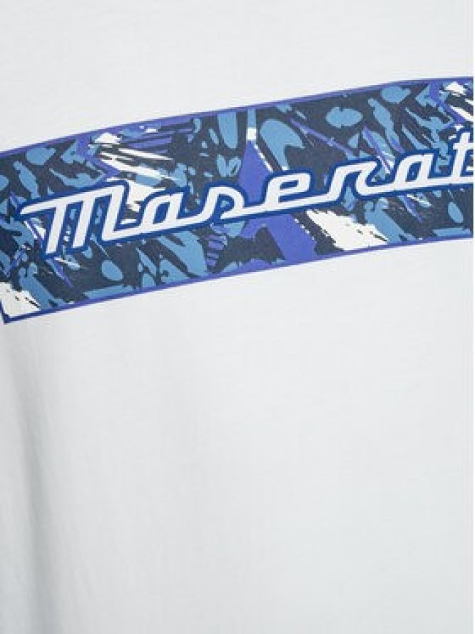 North Sails T-Shirt 453023 Biały Regular Fit